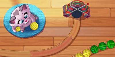 Hit or Knit Bubble Shooter gratis online spielen