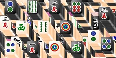 Mahjong Black and White online spielen
