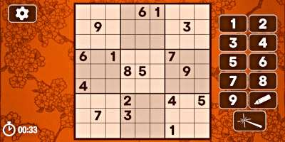 Sudoku Brettspiel gratis online spielen